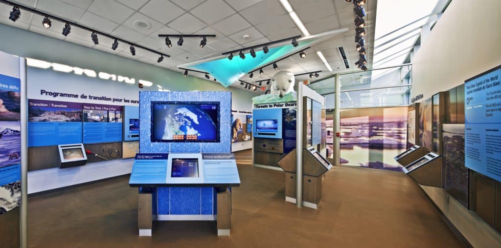 Assinaboine Park Zoo Journey to Churchill Exibit