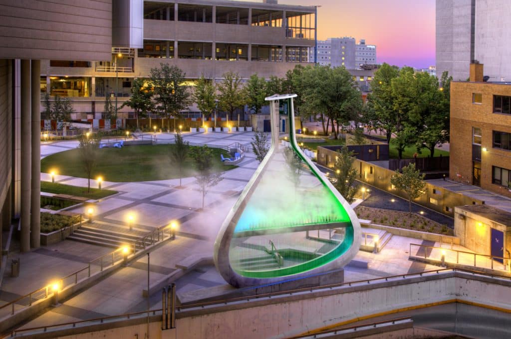 Millennium Library Emptyful Exibit