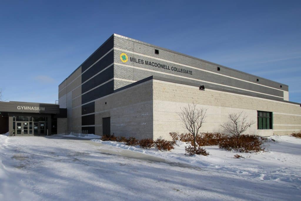 Miles MacDonnell Collegiate Gym Addition